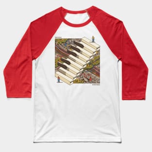 synth piano retro Baseball T-Shirt